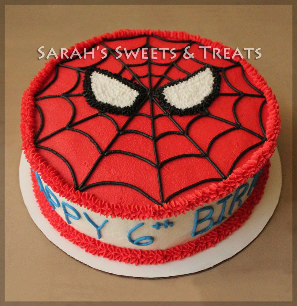 Spiderman Icing Birthday Cake - B0343 – Circo's Pastry Shop-mncb.edu.vn
