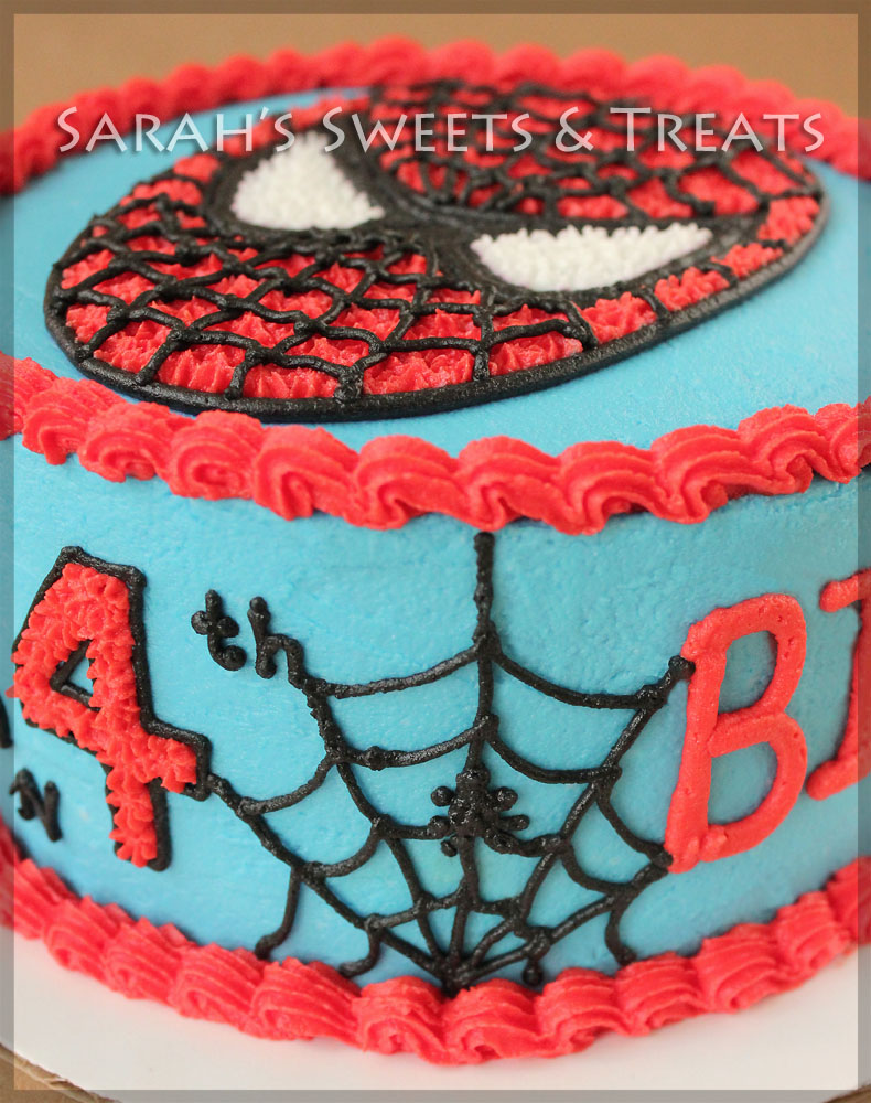 Spiderman Face Cake - Your Treats Bakery